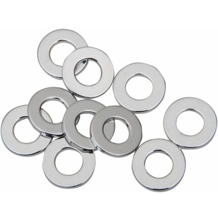 Flat Washer 0.46875&quot;I.D. 0.125&quot; Thickness Chrome