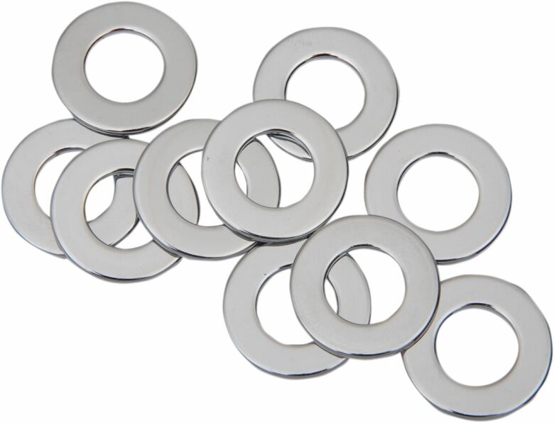 Flat Washer 0.46875"I.D. 0.078125" Thickness Chrome