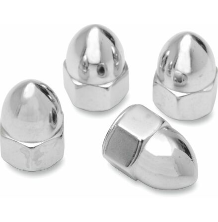 Acorn Nut Chrome 1/4-28 Sae