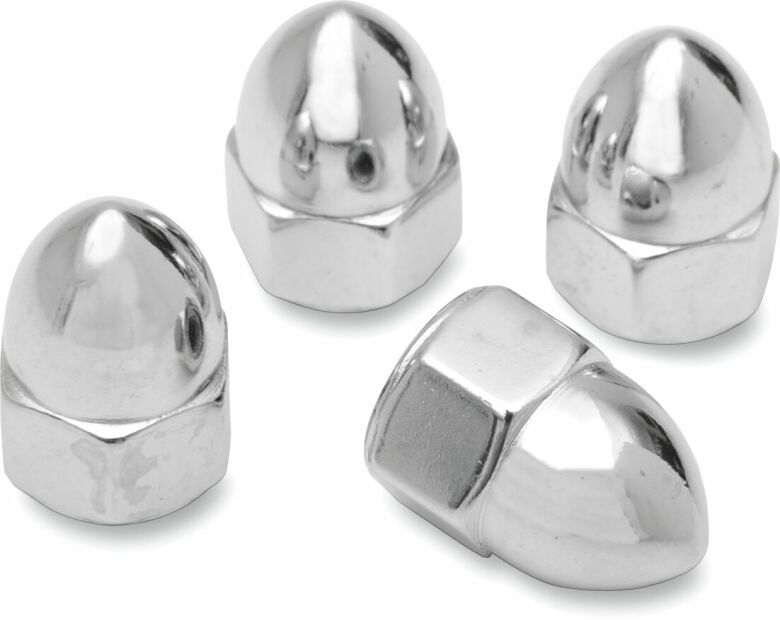 Acorn Nut Chrome 1/4-28 Sae