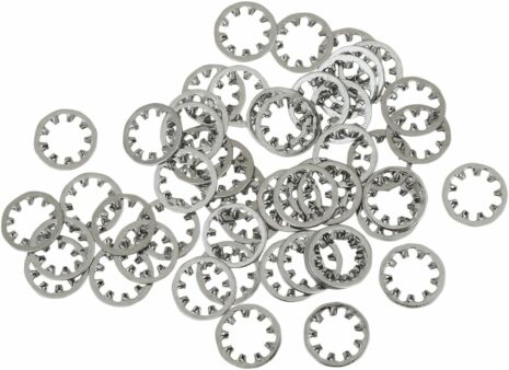 Internal Star Washer Kit Chrome #10/ 3/16"