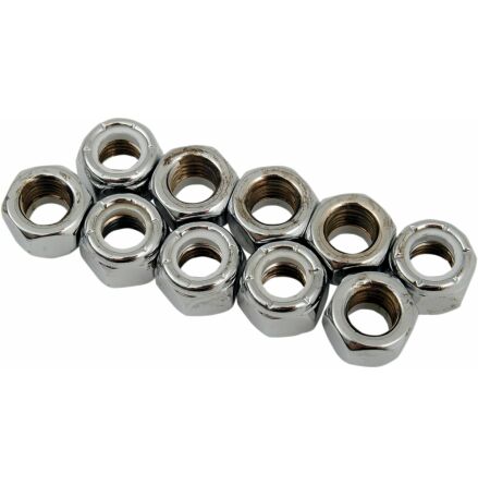 Nylon Insert Nut 5/16-24 Chrome