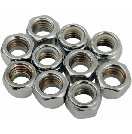 Nylon Insert Nut 7/16-14 Chrome