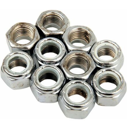 Nylon Insert Nut 7/16-20 Chrome