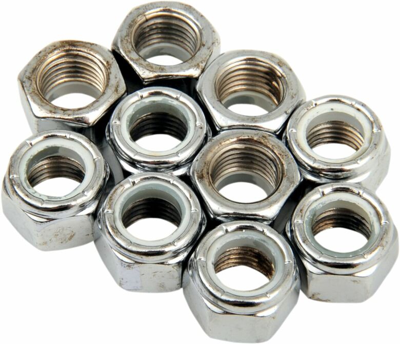 Nylon Insert Nut 7/16-20 Chrome