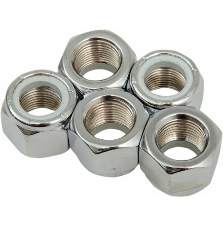 Nylon Insert Nut 5/8-18 Chrome