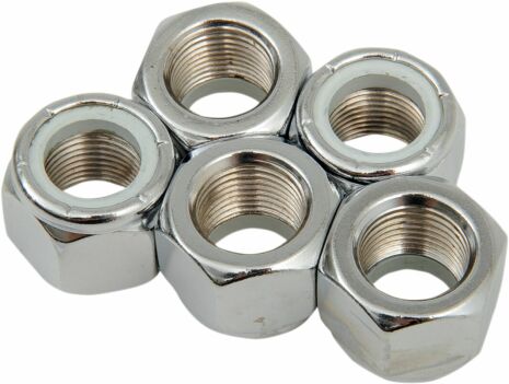 Nylon Insert Nut 5/8-18 Chrome