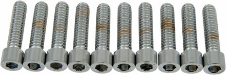 Socket-Head Bolt 1/4-20X1 Smooth Chrome