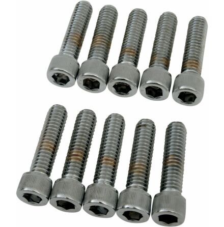 Socket-Head Bolt 5/16-18X1.25 Knurled Chrome