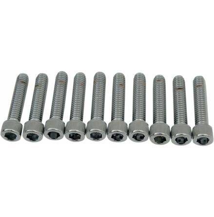 Socket-Head Bolt 5/16-18X1.5 Knurled Chrome