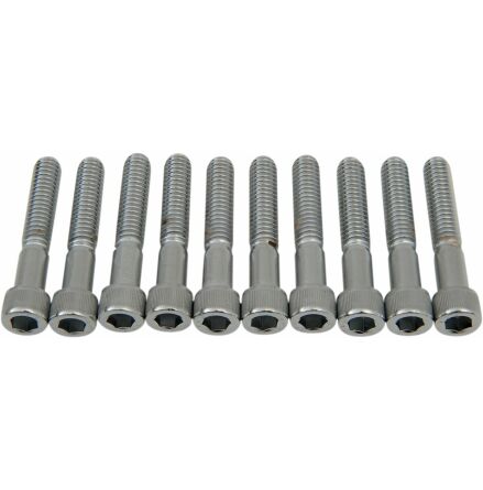 Socket-Head Bolt 5/16-18X1.75 Knurled Chrome