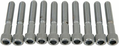 Socket-Head Bolt 5/16-18X1.75 Knurled Chrome