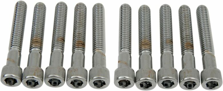 Socket-Head Bolt 5/16-18X2 Knurled Chrome