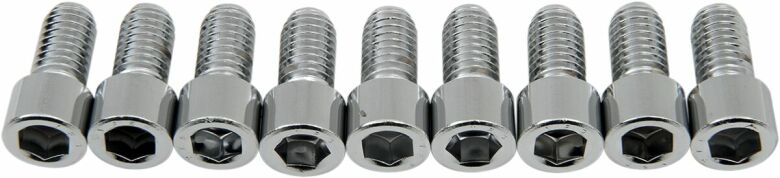 Socket-Head Bolt 3/8-16X0.75 Smooth Chrome