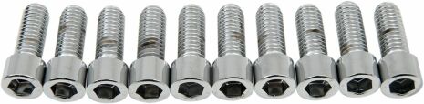 Socket-Head Bolt 3/8-16X1 Smooth Chrome