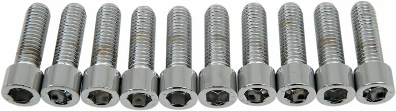 Socket-Head Bolt 3/8-16X1.25 Smooth Chrome