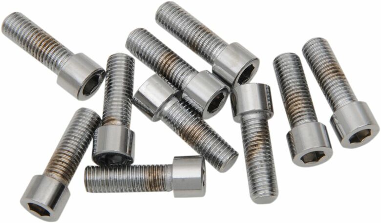 Socket-Head Bolt 1/4-28X0.625 Smooth Chrome