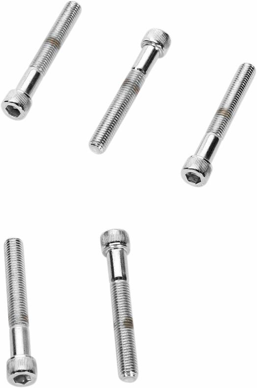 Socket-Head Bolt 1/4-28X1.5 Knurled Chrome