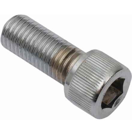 Socket-Head Bolt 5/16-24X0.625 Knurled Chrome