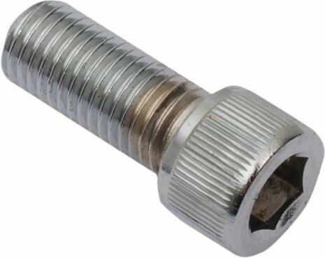 Socket-Head Bolt 5/16-24X0.75 Knurled Chrome