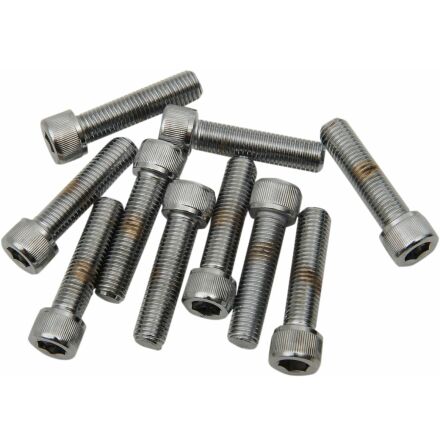 Socket-Head Bolt 5/16-24X1 Knurled Chrome