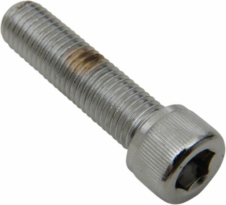 Socket-Head Bolt 5/16-24X1.25 Knurled Chrome