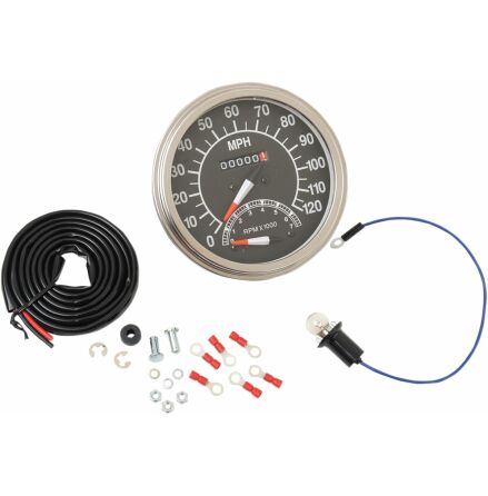 Fl Speedometer 1:1 68-84 Face W/Tach