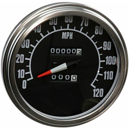 Fl Speedometer 2240:60 W/ Reed Switch 68-84 Face