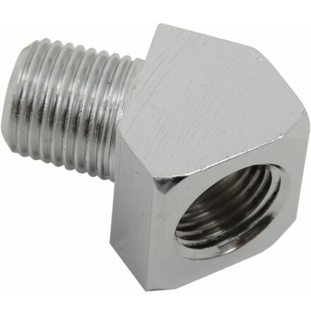 Oil Gauge Fitting 45 1/8&quot;-Male/Female Npt