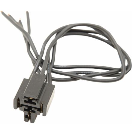 Relay Socket 4-Wire/ W/ Black Wire