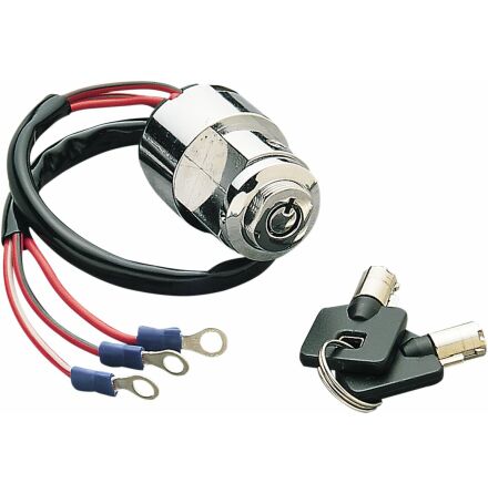 Ignition Switch W/ Round Key Off/Ign/Ign+Light-Position