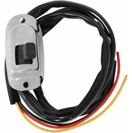 Handlebar Switch W/Wires Chrome