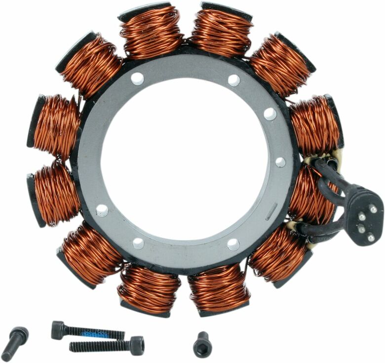 Alternator Stator Uncoated 4-Wire 70-75 Fx Fl