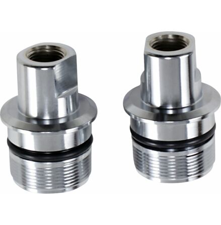 Fork Tube Plugs Chrome