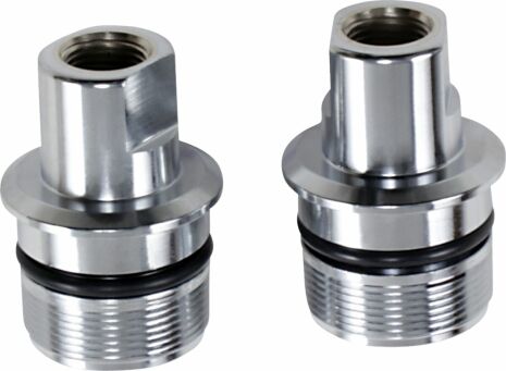 Fork Tube Plugs Chrome