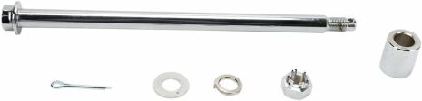 Axle Rear Chr 91-99 Dyna