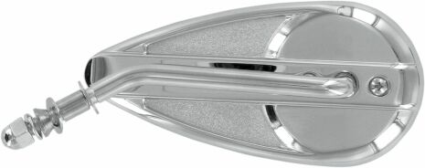 Teardrop Mirror Left Chrome