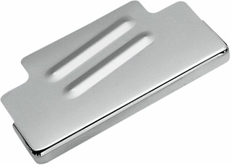 Battery Top Cvr 91-96 Dyna Chrome