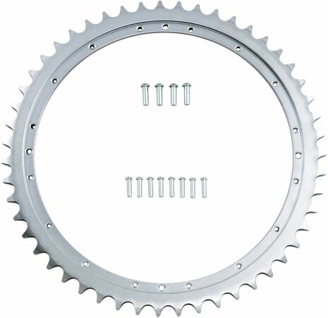 Rear Chain Sprocket W/ Rivets 51T Steel/Zinc