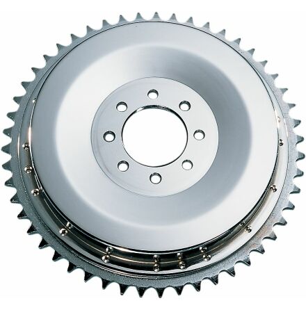 Brake Drum/Sprocket Set F/Xl54-78 Chrome