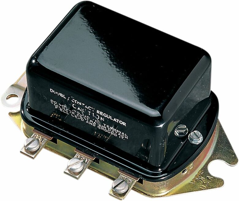 Regulator Volt Reg. Fl/Flh 74510-64 12V Black