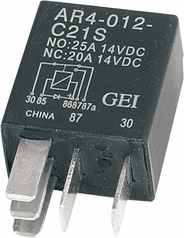 Micro Relay W/Diode