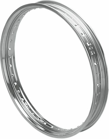 Rim 2.15X21" 40-Hole Steel Chrome