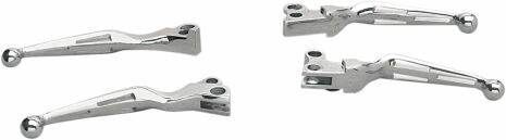 Lever Set Slotted F/82-95 Chrome