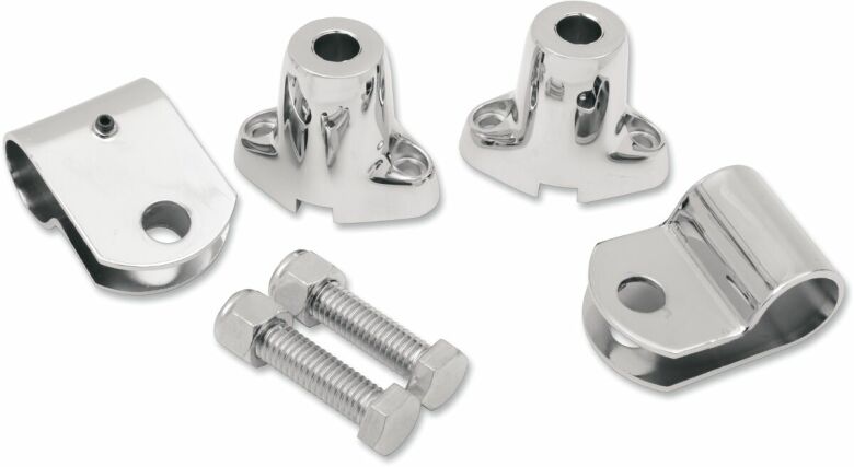 Turn Signal Mounting Bracket Kit Chrome