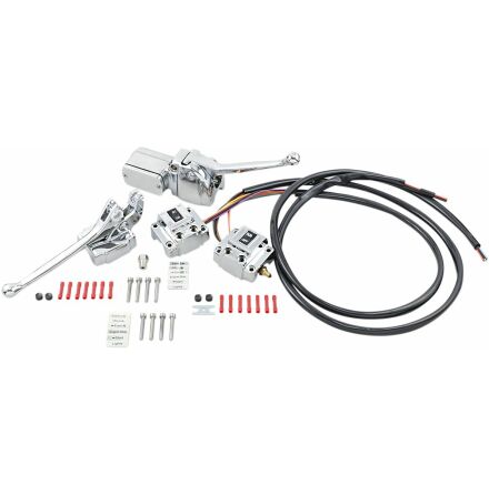 Handlebar Control Kits With Switches 72-81 Chrome