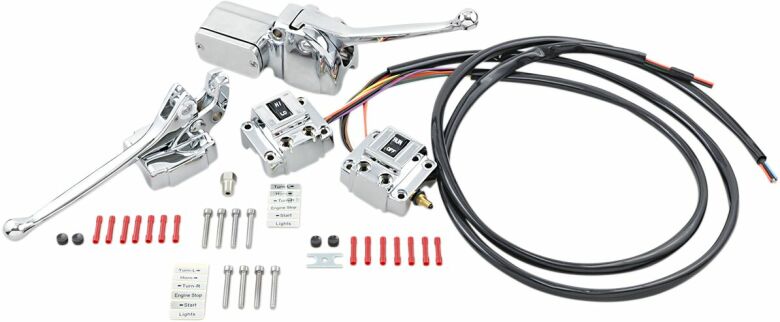 Handlebar Control Kits With Switches 72-81 Chrome