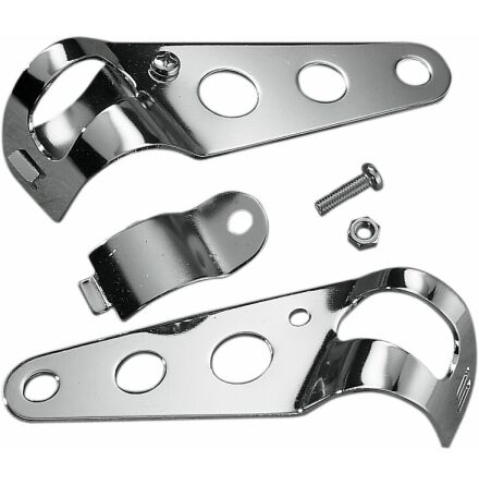 Side-Mount Headlight Bracket Chrome