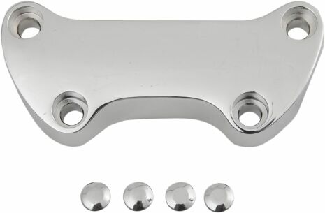 Handlebar Clamp Smooth Chrome