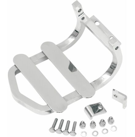 Luggage Rack For Square Sissy Bar Chrome